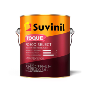 Tinta Acrílico Toque Fosco Select Branco Neve Suvinil 3,6L