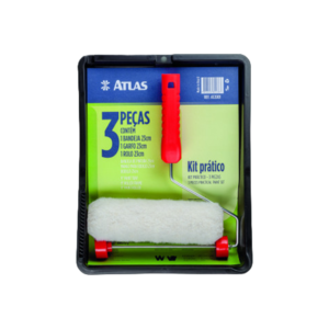 Kit Pintura Atlas 3 Peças Prático Ref. AT2001