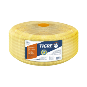 Eletroduto Corrugado 25mm 50m Amarelo Tigre