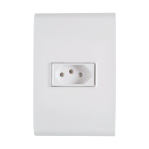 Tomada 10A Liz Tramontina Branca