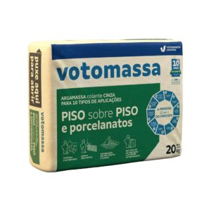Argamassa Votomassa Piso Sobre Piso 20kg Cinza