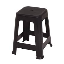 BANQUETA PLASTICA MOR PRETA