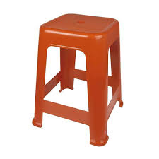 BANQUETA PLASTICA MOR VERMELHA