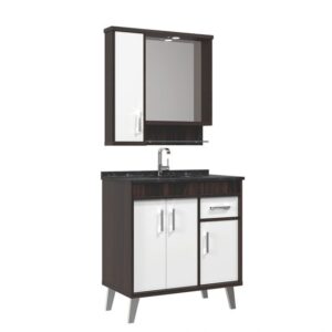 KIT ARMARIO MILANO 80 CM BERTAZOLI