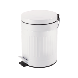 Lixeira Vintage 5l Com Pedal Good (Branca)