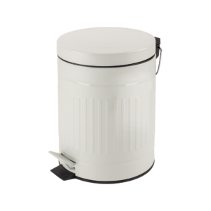 Lixeira Vintage 5l Com Pedal Good (Ivory)