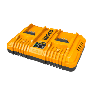 Carregador De Bateria 4.0ah Duplo Inteligente Íon-Lítio 20v Bivolt Ingco Fcli2034-9
