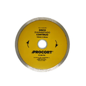 Disco Diamantado Para Porcelanato 110mm Procort