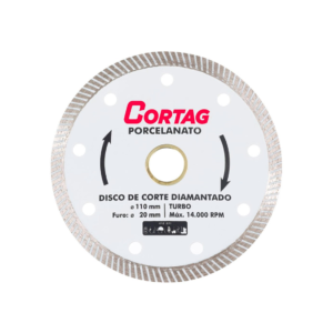 Disco Para Porcelanato Diamantado 110mm 60863 Cortag
