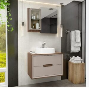 KIT ARMARIO BELMONT SUSPENSO 80 CM BALCONY