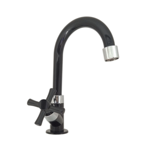 TORNEIRA  LAVATÓRIO GIRATÓRIA  1/4 MESA CROSS PRETA  GD-2060P