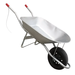 CARRINHO  DE MÃO PNEU/CAM. 55L AÇO GALVANIZADO