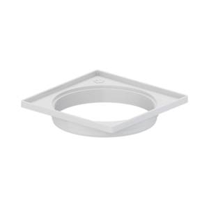 Porta Grelha Quadrado Para Grelha Quadrada Branco DN100 Tigre