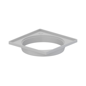 Porta Grelha Quadrado Para Grelha Quadrada Cinza DN100 Tigre