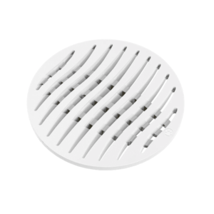 Grelha Redonda Ecológica Branca DN100 Tigre