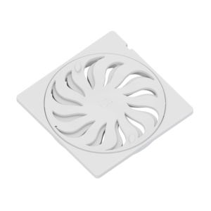 Grelha Quadrabra Abre e Fecha Branca DN100 Tigre