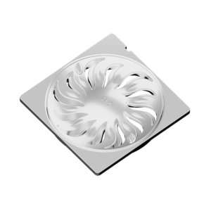 Grelha Quadrabra Abre e Fecha Cromada DN100 Tigre