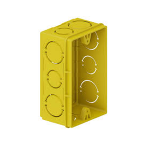 Caixa De Luz Tigreflex 4x2' Amarelo Tigre