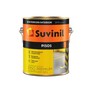 Tinta Acrílica Premium Pisos 3,6L Amarelo Demarcação Suvinil