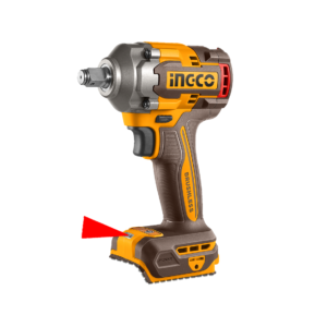 Combo-Chave De Impacto Encaixe Sextavado 1/2” 400n.M  C/ 2  Bateria Íon-Lítio 20v 2.0a.H+ Lanterna De Trabalho + Jogo Soquete Ingco Cosli23048-9