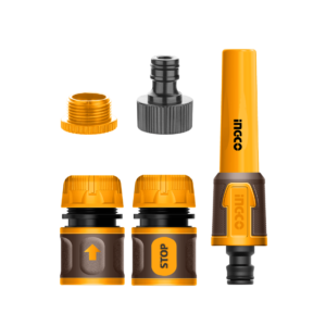 Jogo De Bicos Para Mangueira Jardim C/5pc Ingco Hhcs05122