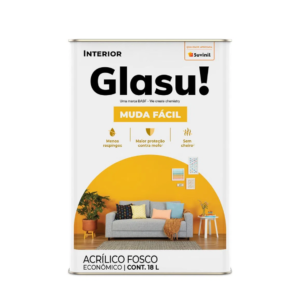 Tinta Acrílica Muda Fácil 18l Areia Glasu!