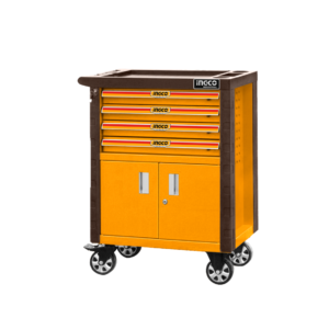 CARRINHO DE FERRAMENTAS C/4 GAVETAS E 2 PORTAS C/RODAS HDTC01042 INGCO