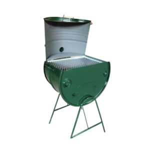 Churrasqueira Tambor Média Soberana Grelha Inox Ref 25 Burim