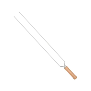 Espeto Duplo Pequeno 85 Cm Mor