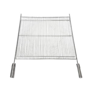 Grelha Churras Inox 50 Cm Larg X 60 Cm Cabo Inox Globo