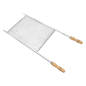 Grelha Churrasco Inox 50 X 50 Cm Cabo Mad Ribeiro