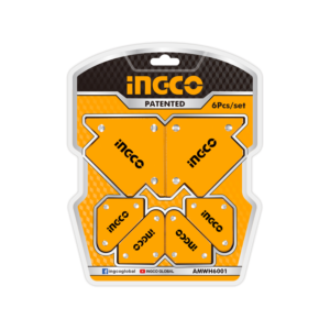Jogo De Nivel Magnetico Para Soldador C/6pc Ingco Amwh6001