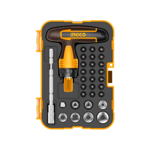 Jogo De Chaves Te Intercambiáveis C/32pc Hksdb0318 Ingco