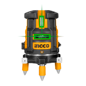 Nível A Laser 5 Linhas Verdes (1 Horizontal E 4 Verticais) Ingco Hll305205