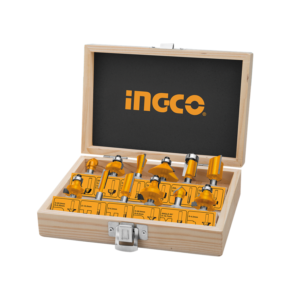 Jogo De Fresa P/Tupia 6mm C/12pc Ingco Akrt1201