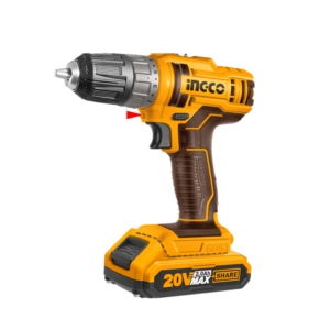 Parafusadeira E Furadeira Com Impacto 3/8” À Bateria Íon-Lítio 20v Ingco Cdli200518-9