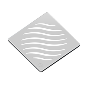 GRELHA INOX TIGRE QUADRADA 150MM