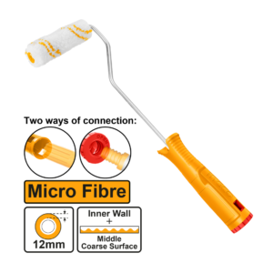 ROLO DE PINTURA MICRO FIBRA 12MM C/GARFO 10CM INGCO HRHT281002