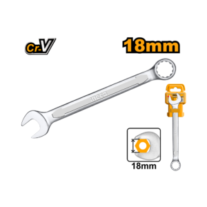CHAVE COMBINADA CR-V 18MM INGCO HCSPA181