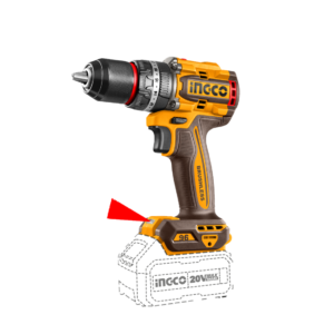 PARAFUSADEIRA E FURADEIRA COM IMPACTO 1/2” 96.N.m  ÍON-LÍTIO 20V + CONJUNTO DE BROCAS INGCO (NAO ACOMPANHA BATERIA) CIDLI209681"