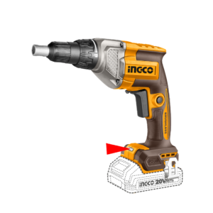 PARAFUSADEIRA BRUSHLESS PARA DRY WALL 1/4"" À BATERIA 20V INGCO (NAO ACOMPANHA BATERIA) CDSLI20428"