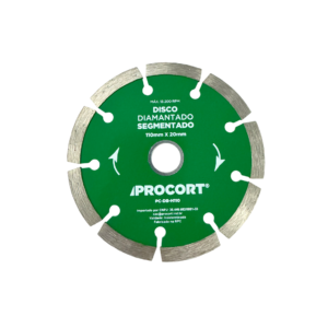 Disco Diamantado Segmentado Procort