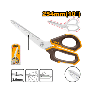 TESOURA USO GERAL ACO INOX 254MM INGCO HSCRS25088