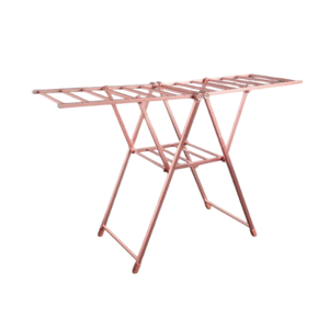 VARAL CHÃO  ALUMÍNIO ROSA GOLD  COM RODAS GOOD